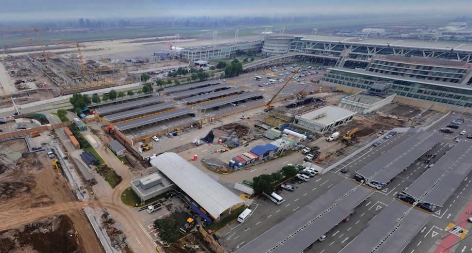 The five-year expansion project for Latin America's 6th-largest airport will increase its capacity from 16 to 38 million passengers per year.